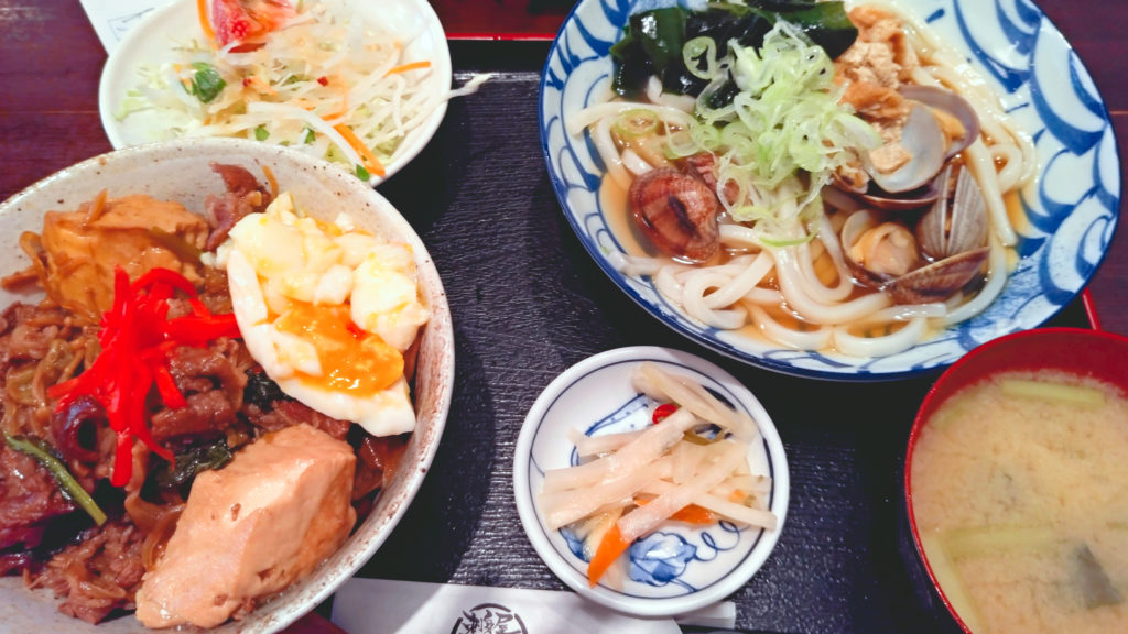 すき焼きとうどん