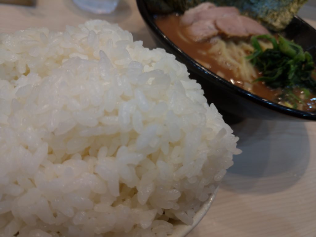 ごはん大盛り