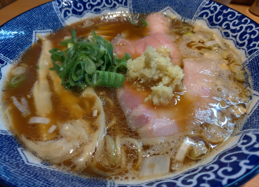 虎桜のラーメン