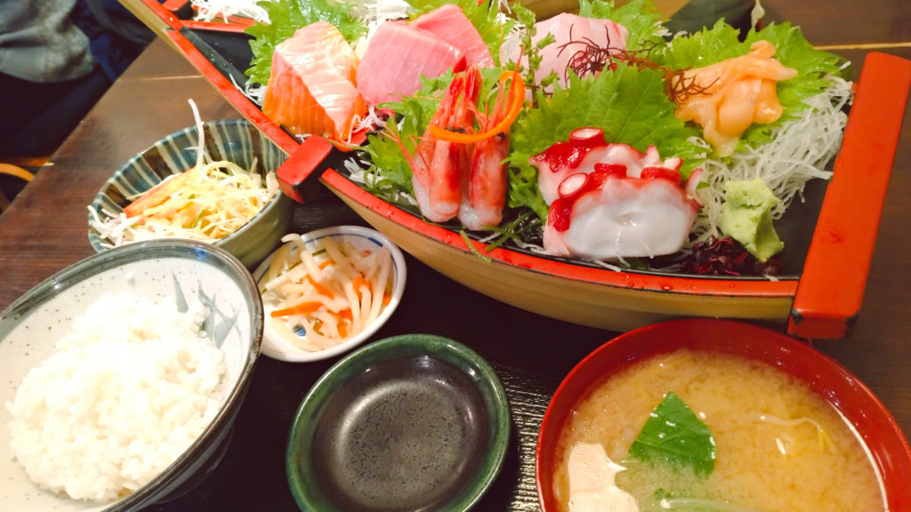 舟盛り ランチ