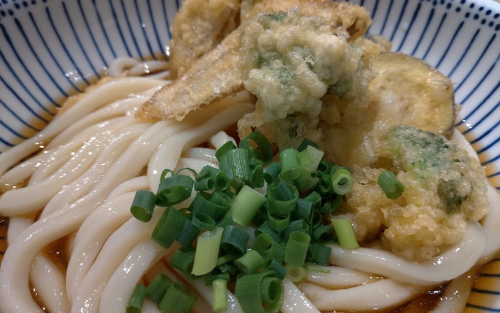 みんな大好き野菜天ぶっかけ