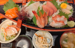大漁お刺身定食