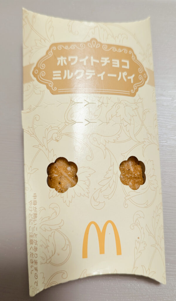 ホワイトチョコミルクティーパイ