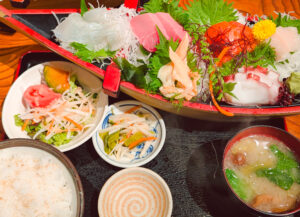 大漁お刺身定食