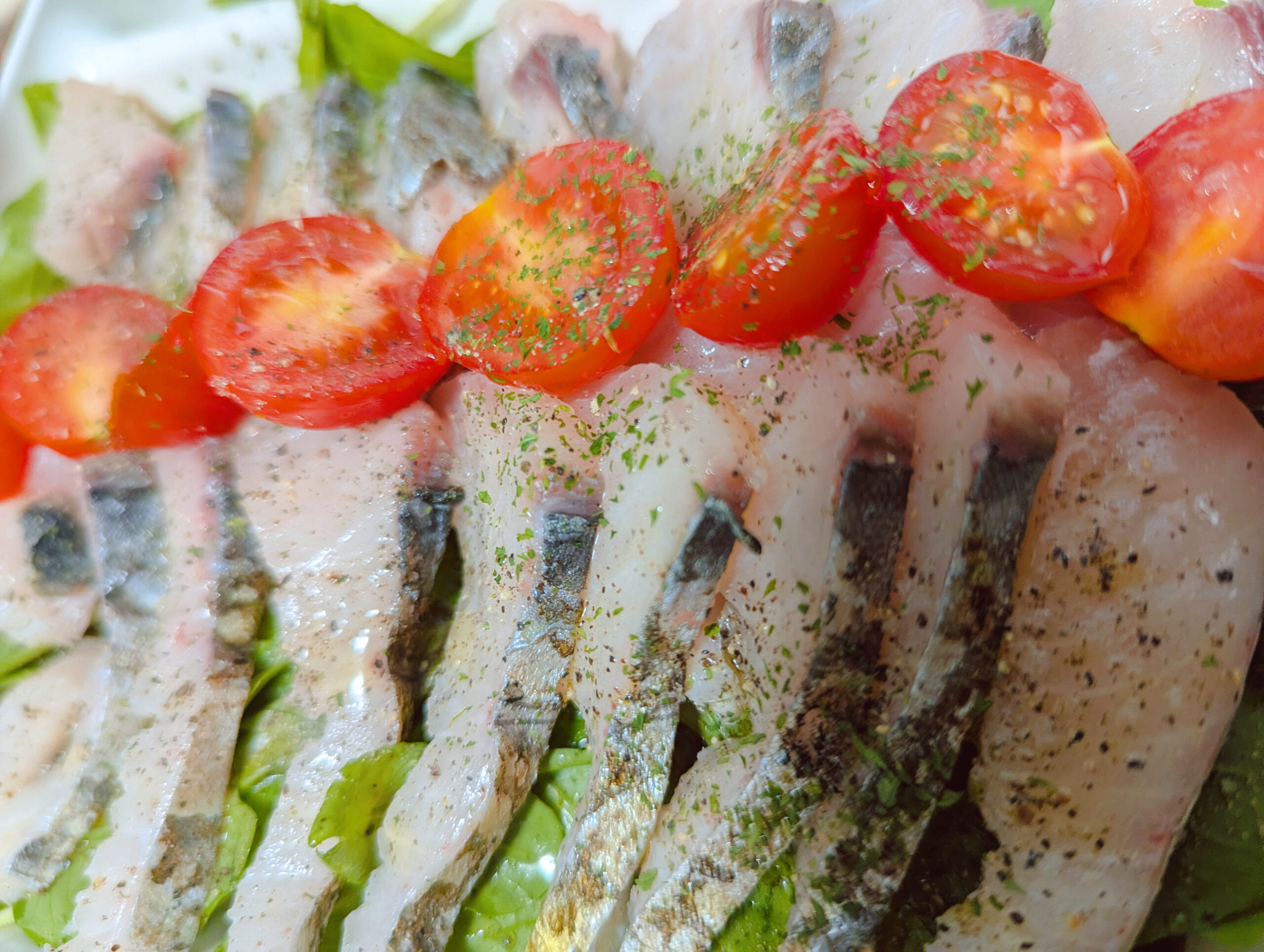 サワラのカルパッチョ