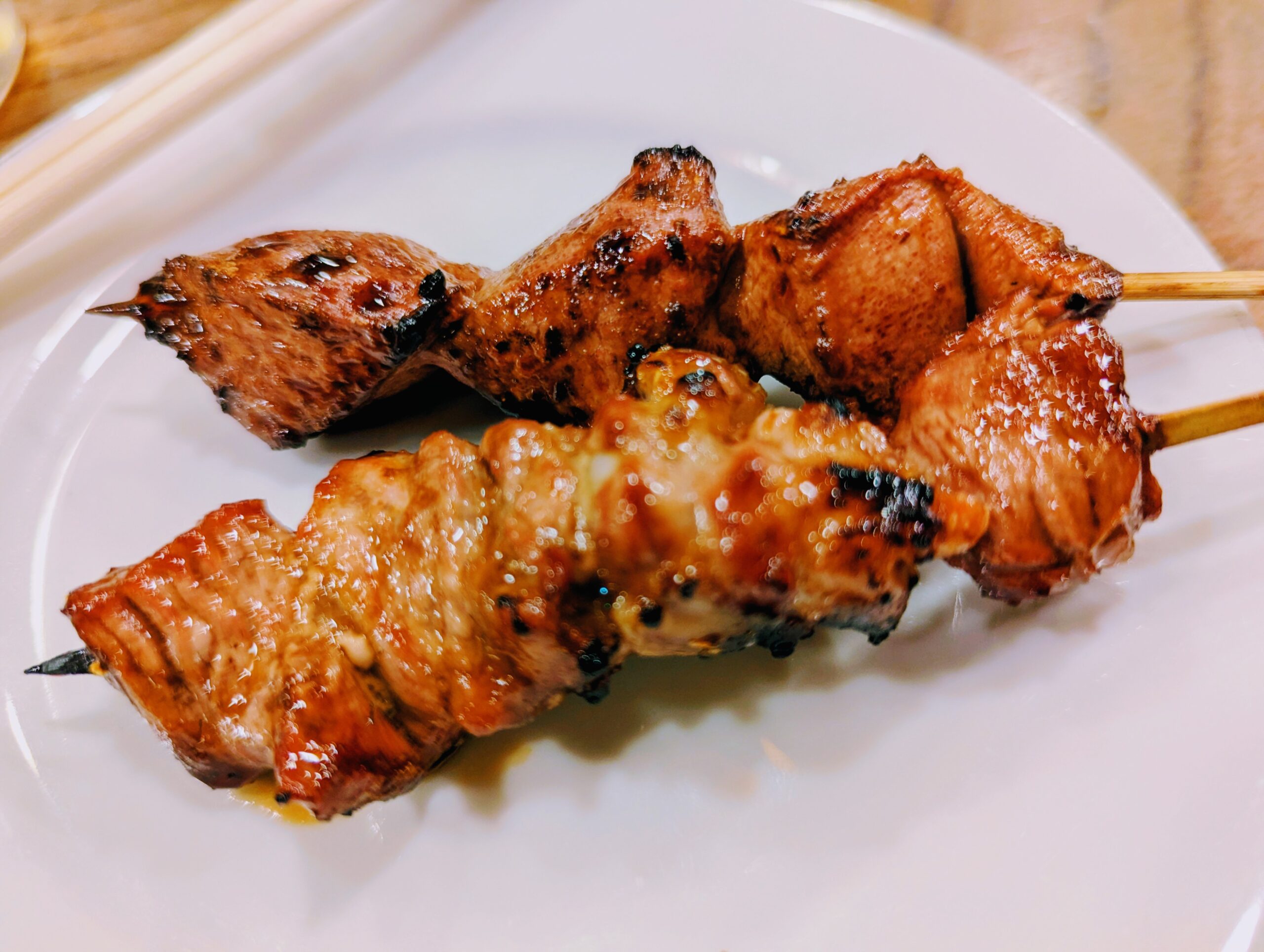 菊一のホルモン焼き