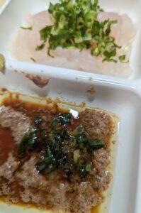 カワハギ肝醤油