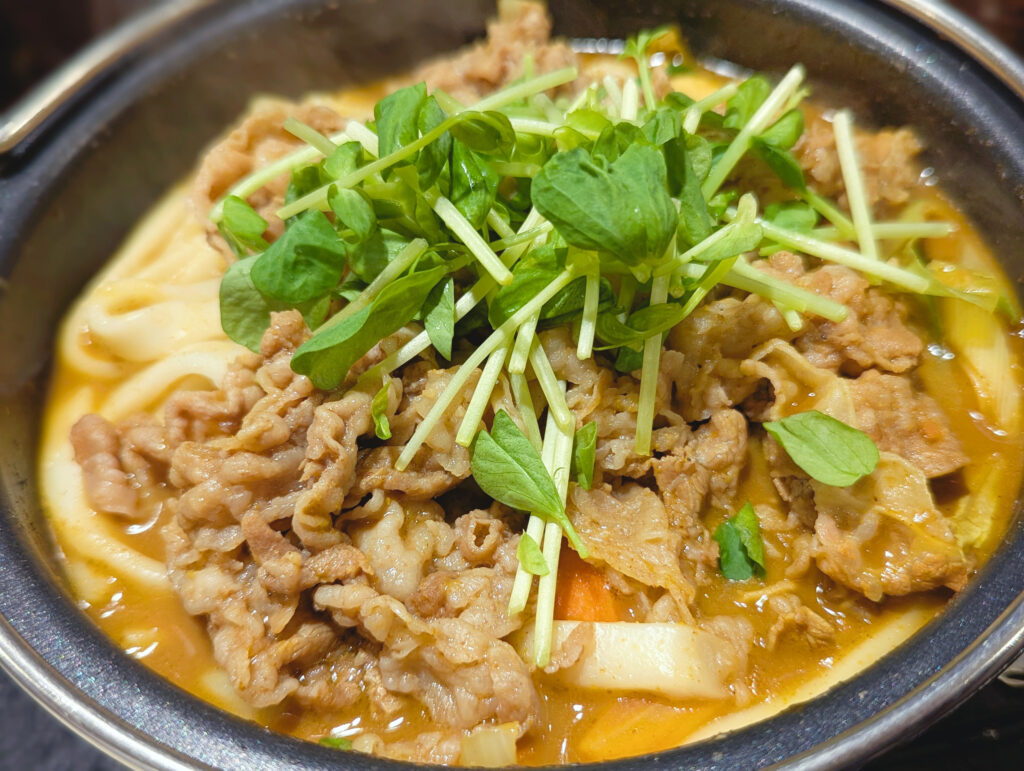 牛カレー鍋膳