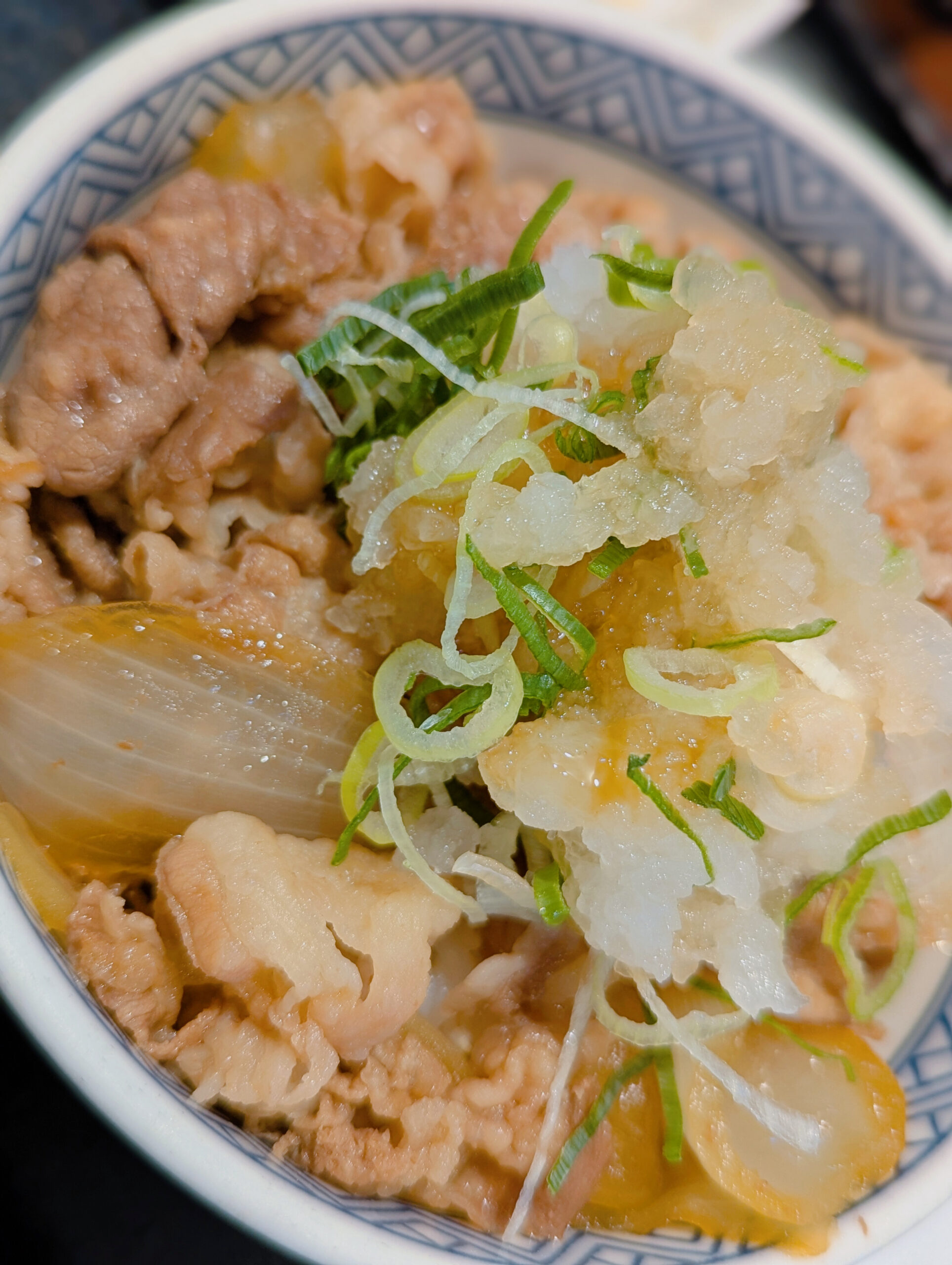 鬼おろしポン酢牛丼