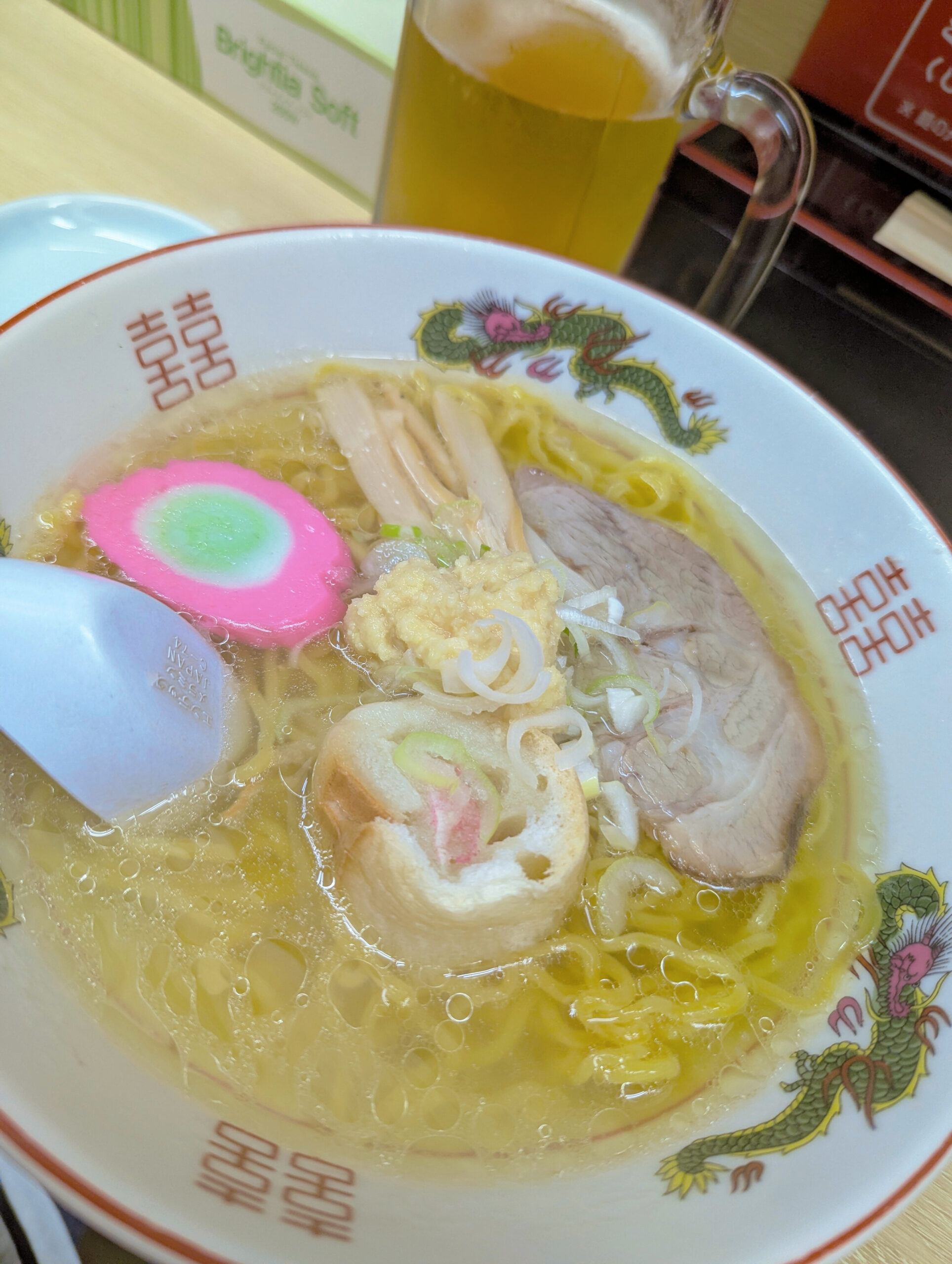 ラーメン信月 しょうがラーメンしお